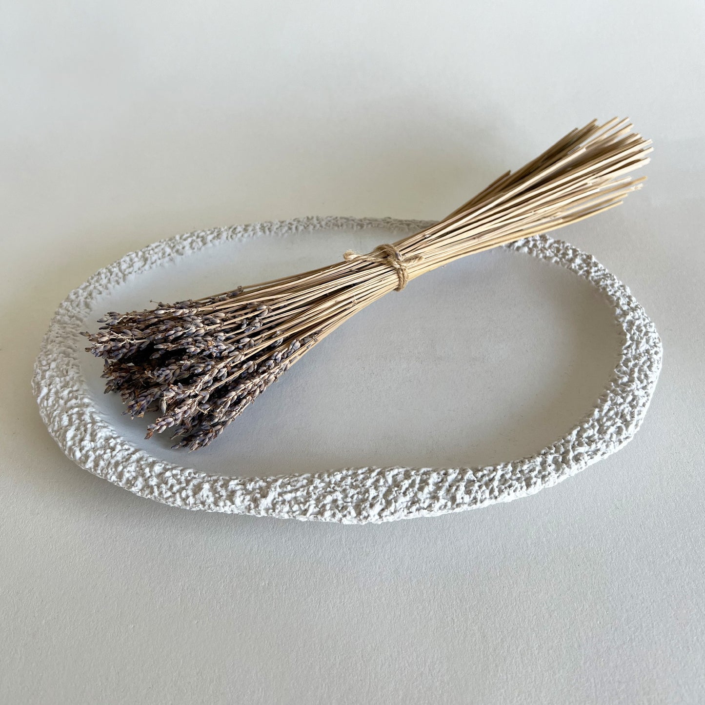 white ceramic serving platter